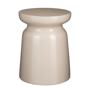 Designer Beistelltisch Stage | Rund | aus Zement, Ø35 cm x H45 cm, modern & stabil | Mica Decorations