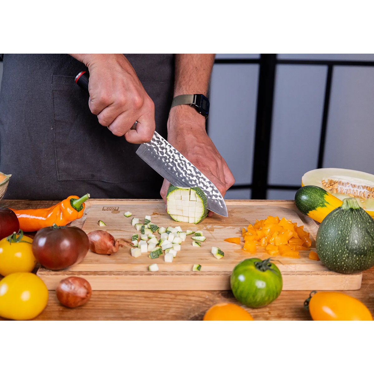 Messerset - Das Starter Set: 2 Messer (Schälmesser + Santoku) – Bild 2