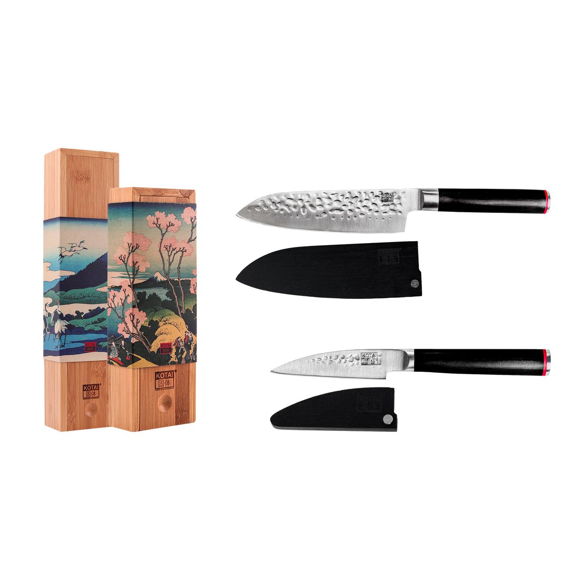 Messerset - Das Starter Set: 2 Messer (Schälmesser + Santoku) – Bild 9