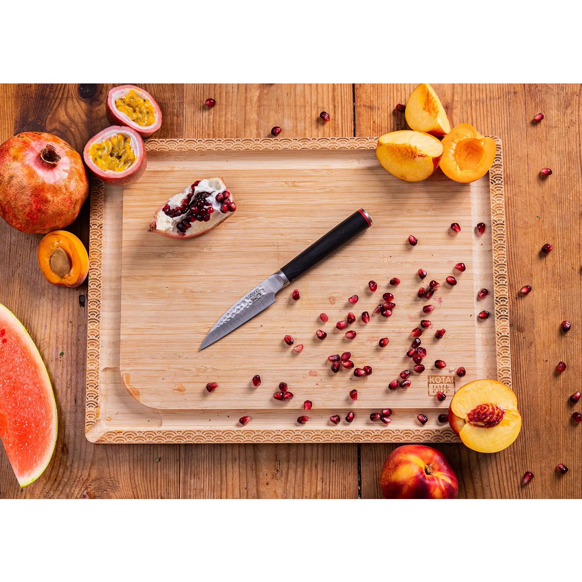 Messerset - Das Starter Set: 2 Messer (Schälmesser + Santoku) – Bild 3