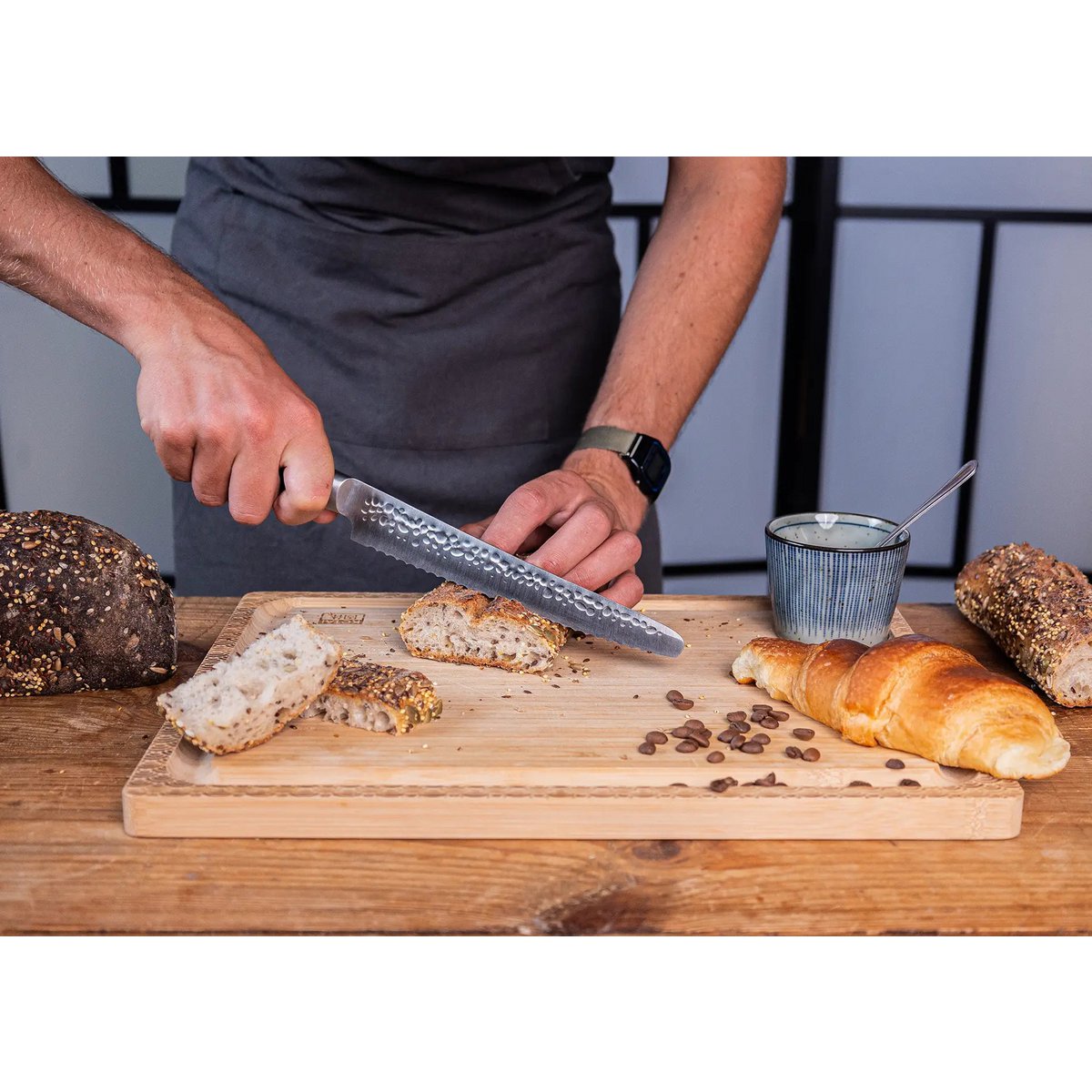 Messerset - The Essential Set: 3 Messer (Schälmesser + Gyuto + Brotmesser) – Bild 5