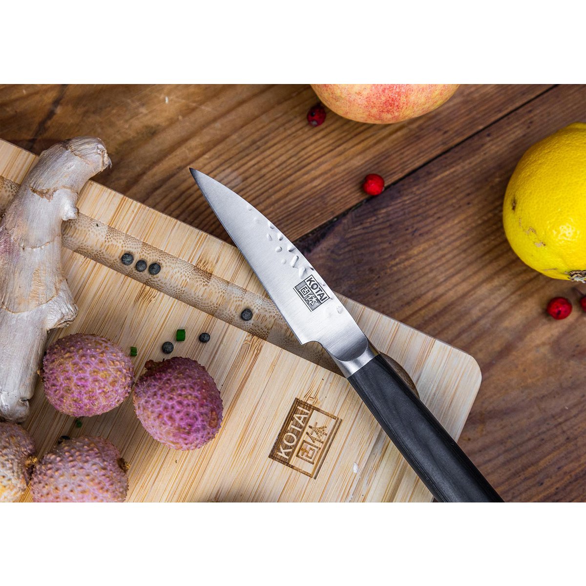 Messerset - The Essential Set: 3 Messer (Schälmesser + Gyuto + Brotmesser) – Bild 7