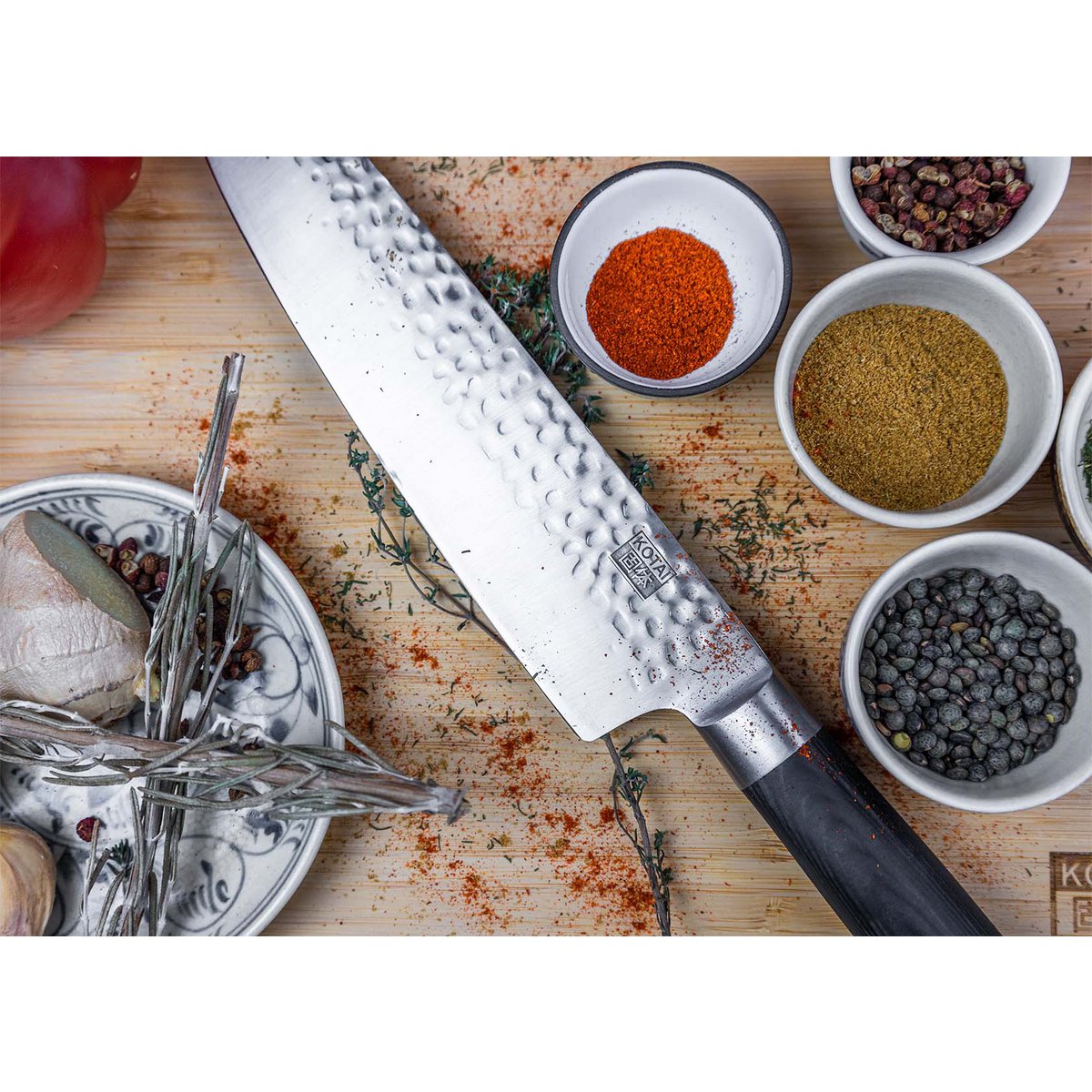 Messerset - The Essential Set: 3 Messer (Schälmesser + Gyuto + Brotmesser) – Bild 6