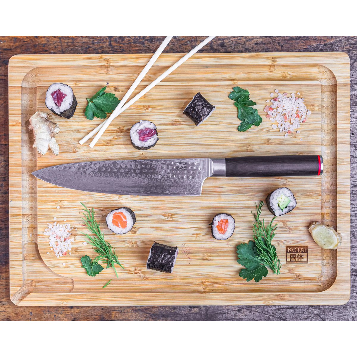 Bambus-Schneidebrett | Nachhaltig | by Kotai Kitchen – Bild 3