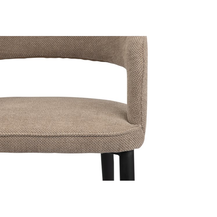 Tusk Stuhl 2er Set │ Braun │ Feuerhemmend │ by Pole To Pole – Bild 8