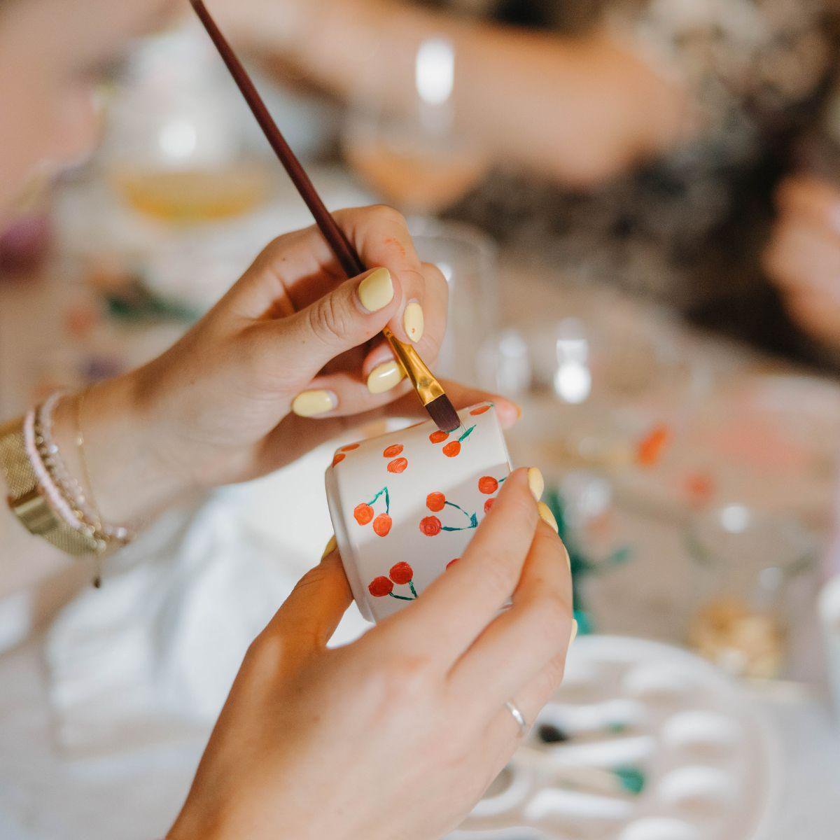 4-tlg. D.I.Y Kreativ Malset | mit Topf Ø9 cm | Grün | by Kolibri – Bild 10