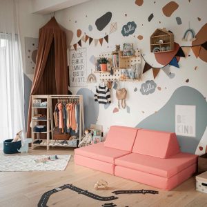 Modulares Kindersofa & Spielsofa | Rosa | by Sweet Home Form Wood