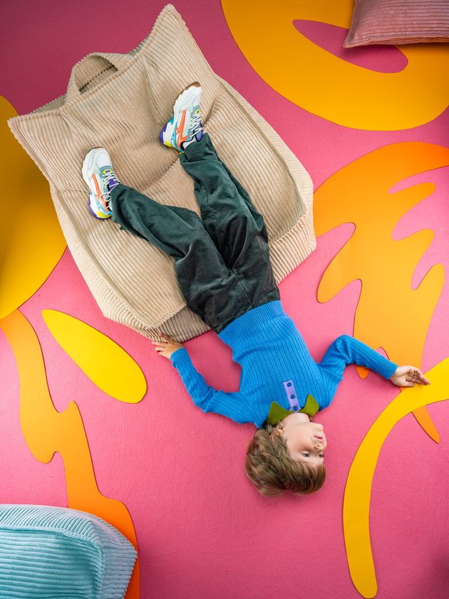 Kinder Sitzsack Indoor | Braun | Wigiwama – Bild 11