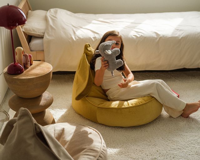 Kinder Sitzsack Indoor | Karamell | Wigiwama – Bild 5