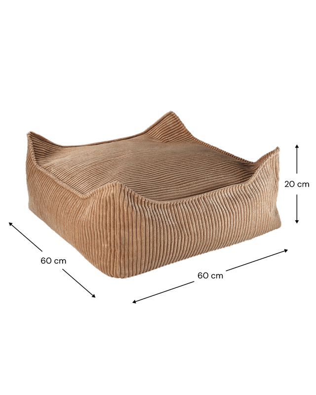 Kinder Ottoman Indoor | Braun | Wigiwama – Bild 4