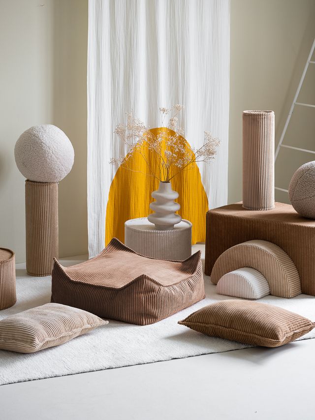 Kinder Ottoman Indoor | Braun | Wigiwama – Bild 6