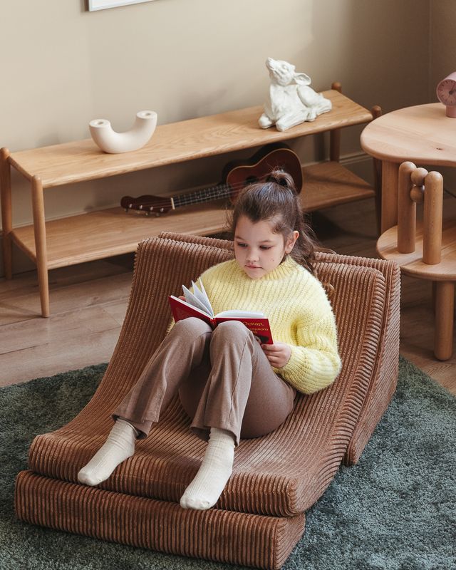 Kinder Sessel Indoor | Braun | Wigiwama – Bild 3