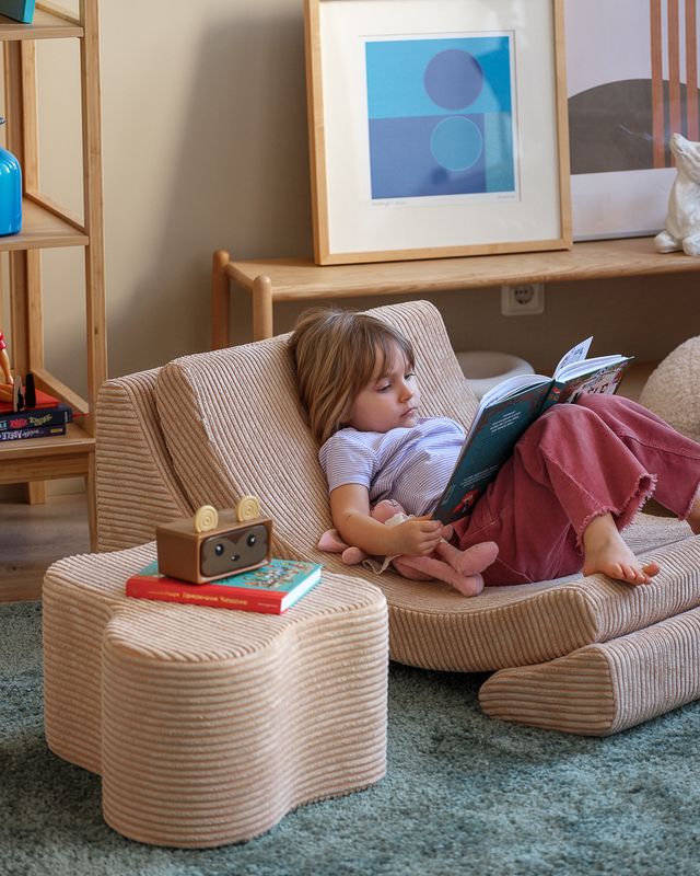 Kinder Sessel Indoor | Braun | Wigiwama – Bild 8