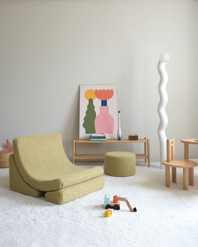 Kinder Sessel Indoor | Grün | Wigiwama – Bild 14