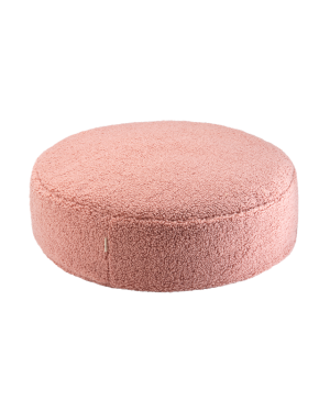 Kinder Ottoman Indoor Rund | Rosa | Wigiwama