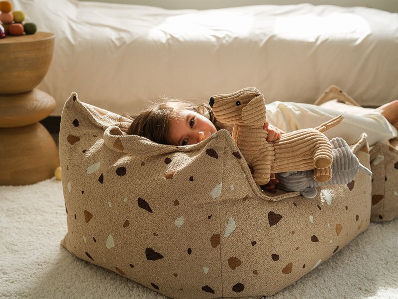 Kinder Sitzsack Indoor | Braun | Wigiwama – Bild 17