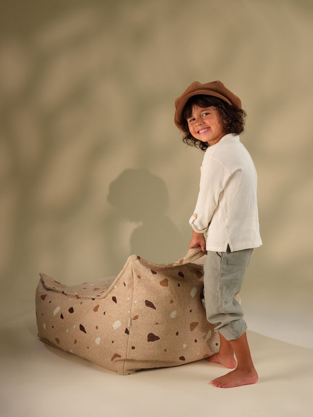 Kinder Sitzsack Indoor | Braun | Wigiwama – Bild 18