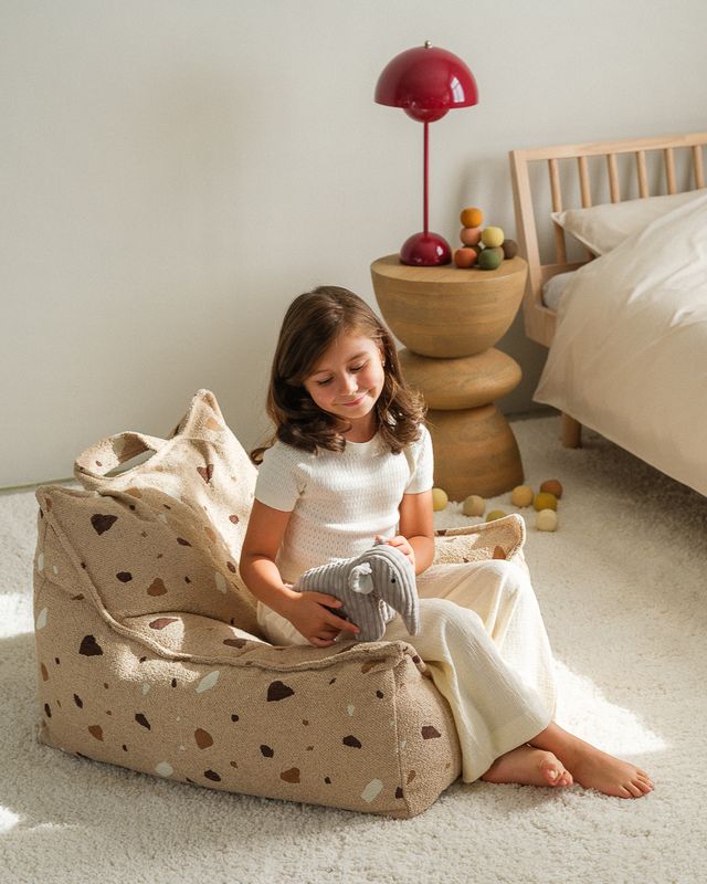 Kinder Sitzsack Indoor | Braun | Wigiwama – Bild 9