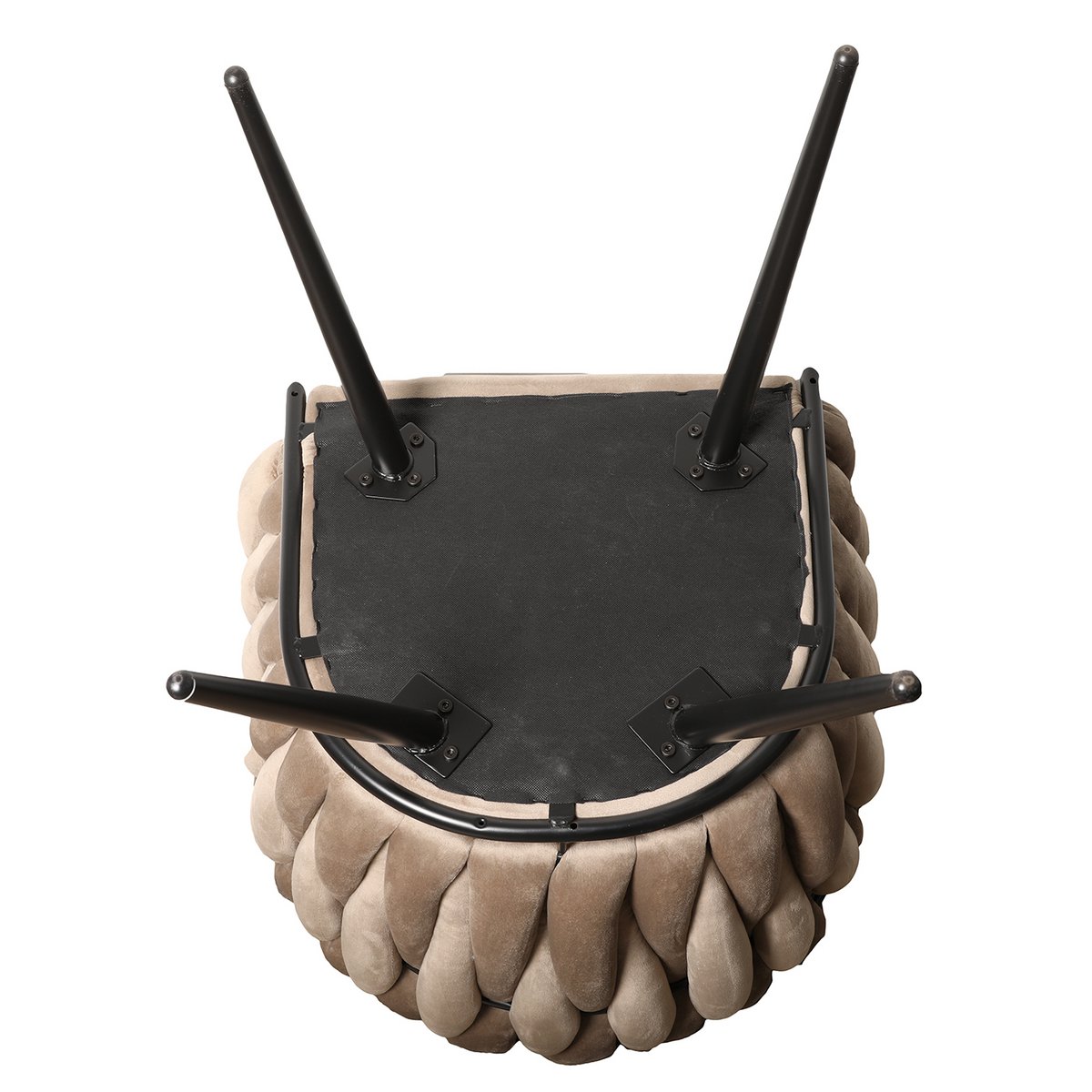 Wave Stuhl 2er Set │ Sandweiß │ by Pole To Pole – Bild 7