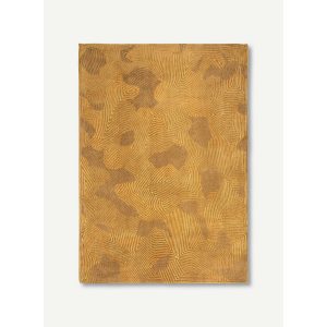 Öko-Teppich – Jelly Gold – Teppich braun und gold