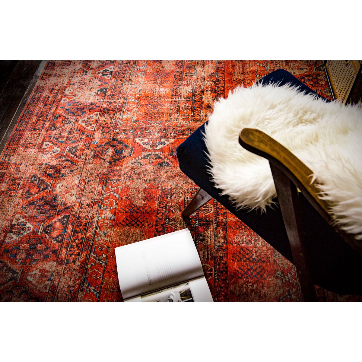 Wohnzimmer Teppich | Weich, Strapazierfähig & Pflegeleicht – Bild 3