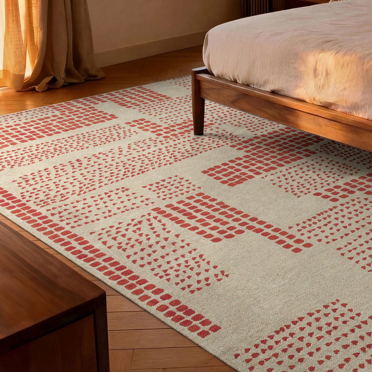 Wohnzimmer Teppich | Weich, Strapazierfähig & Pflegeleicht – Bild 2