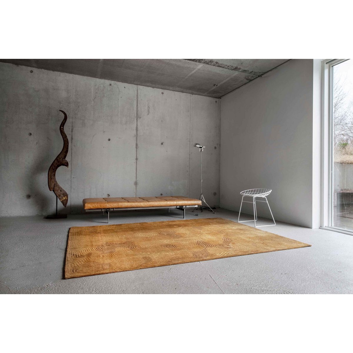 Öko-Teppich – Jelly Gold – Teppich braun und gold – Bild 5