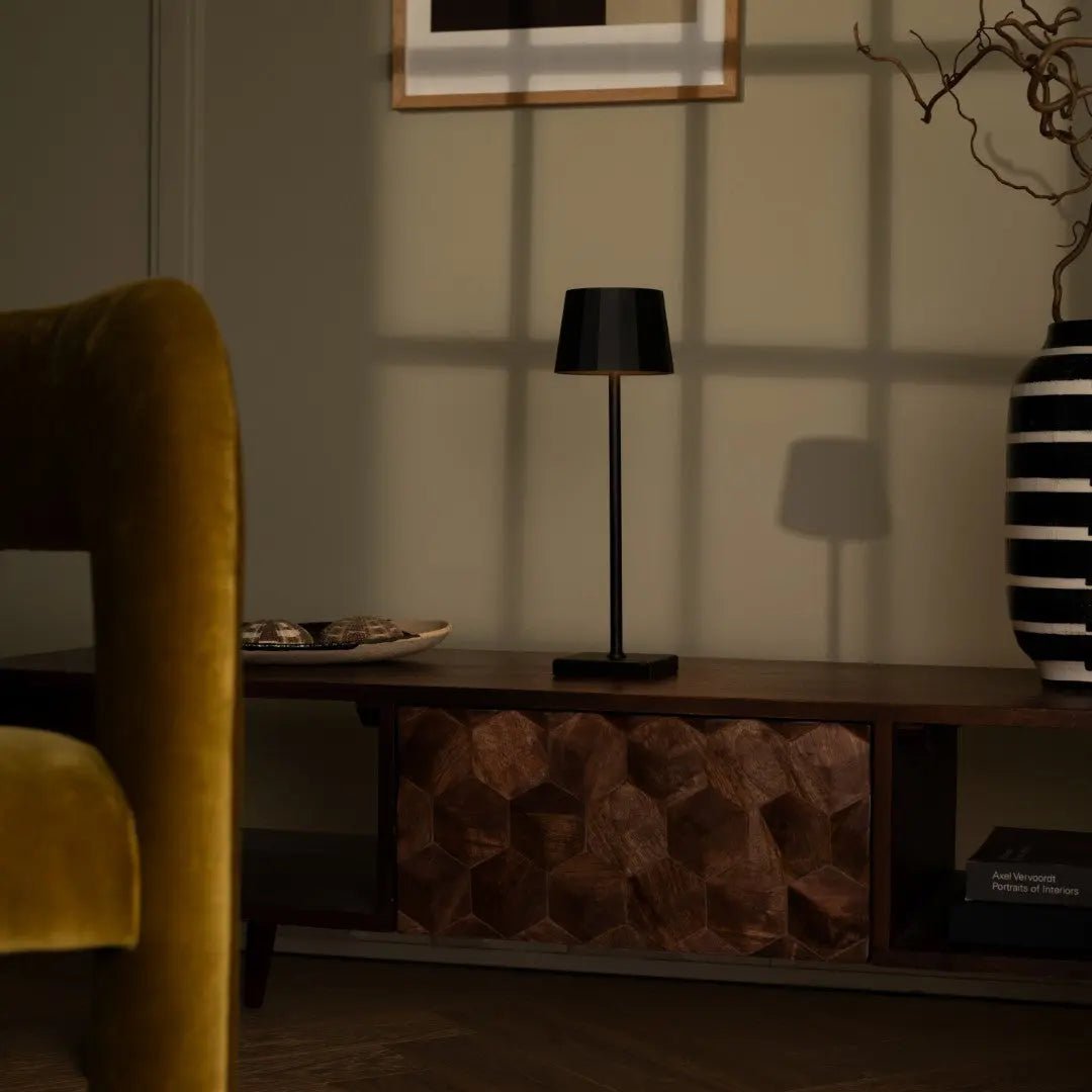 William Black wiederaufladbare Tischlampe | 120-Stunden-Akku und dimmbar – Bild 7