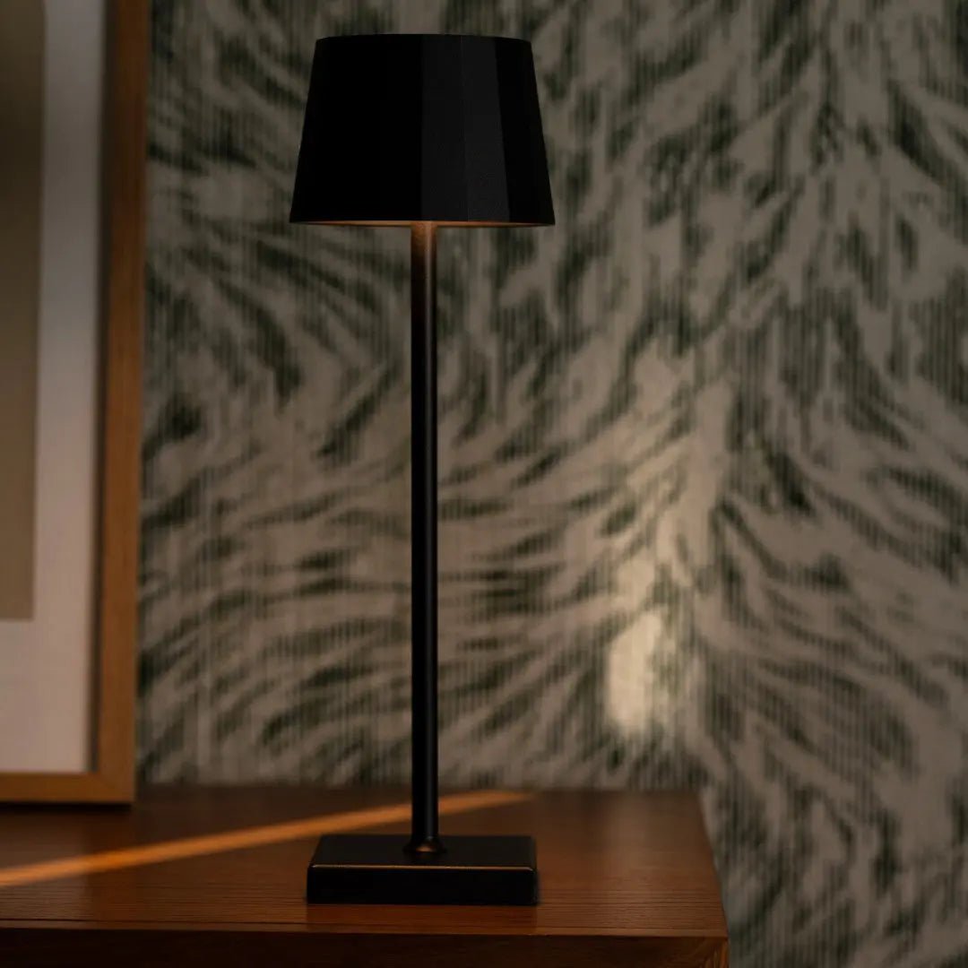 William Black wiederaufladbare Tischlampe | 120-Stunden-Akku und dimmbar – Bild 9
