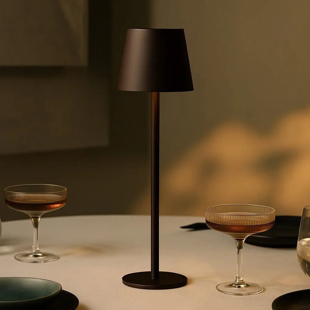 Jaspis Mokkabraun kabellose Lampe mit Akku | Dimmbar und 3 Lichtstufen – Bild 5