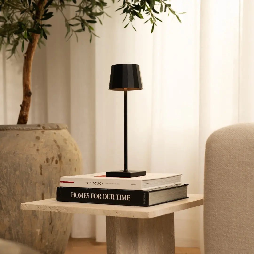 William Black wiederaufladbare Tischlampe | 120-Stunden-Akku und dimmbar – Bild 5