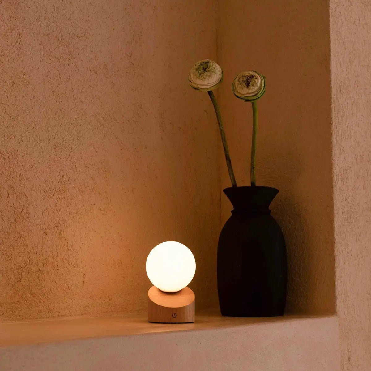 Morris Hellbraune wiederaufladbare Lampe | Stilvolles, kabelloses und nachhaltiges Design – Bild 12