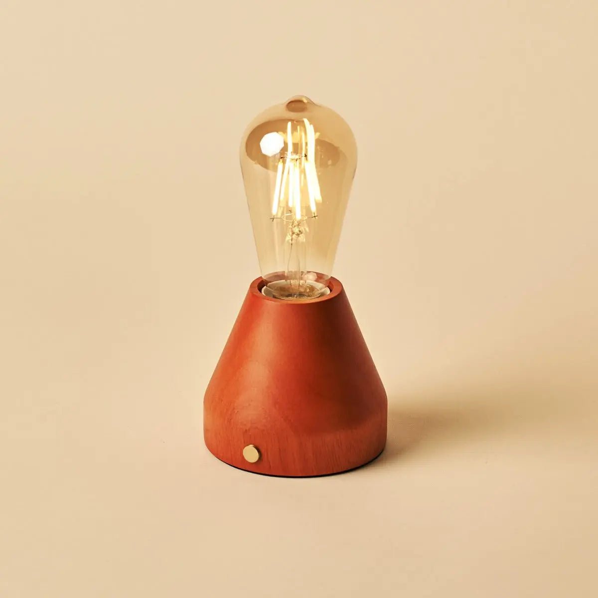 Zavi Kastanienbraune wiederaufladbare Tischlampe | LED, kabellos und 80 Stunden Akkulaufzeit – Bild 11