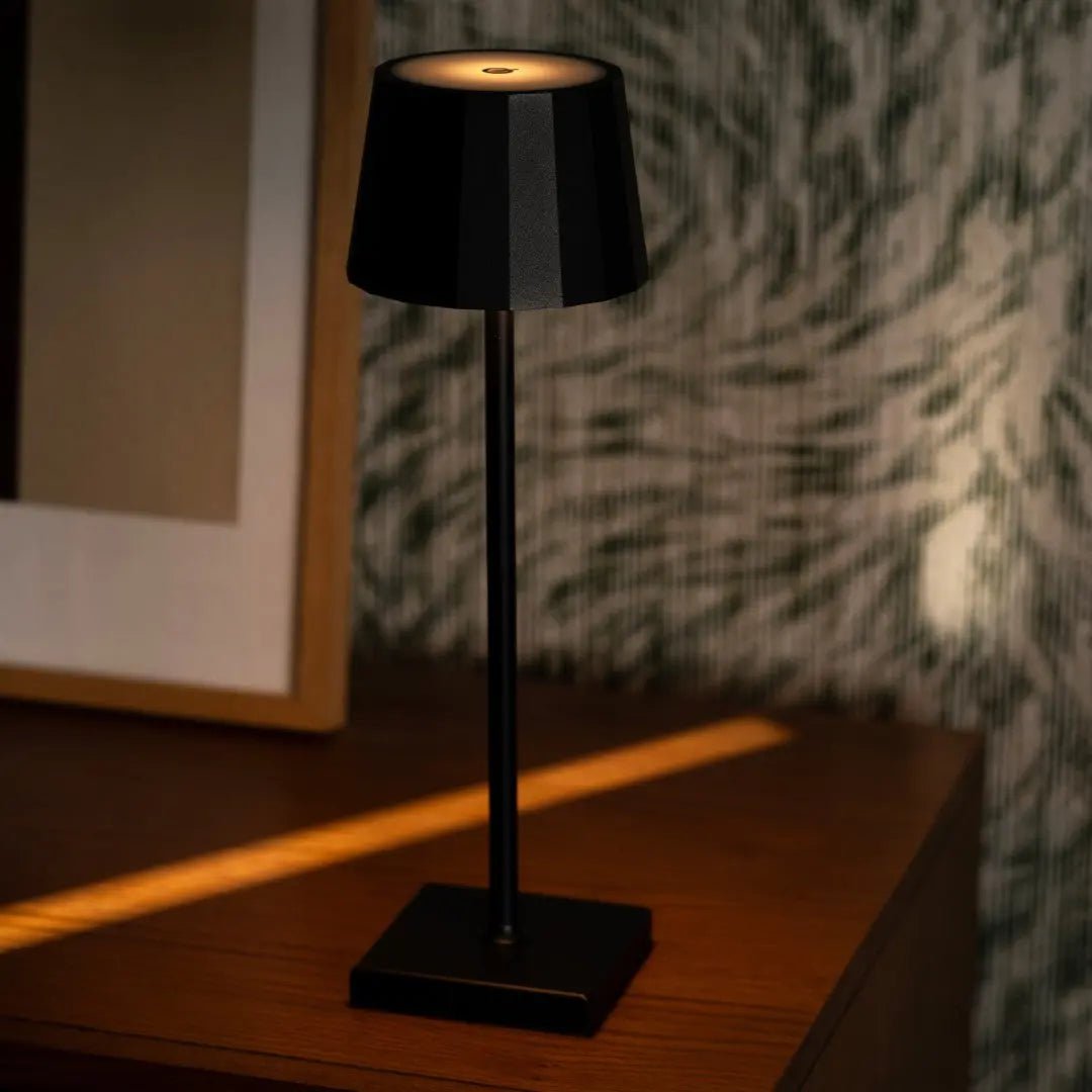 William Black wiederaufladbare Tischlampe | 120-Stunden-Akku und dimmbar – Bild 12