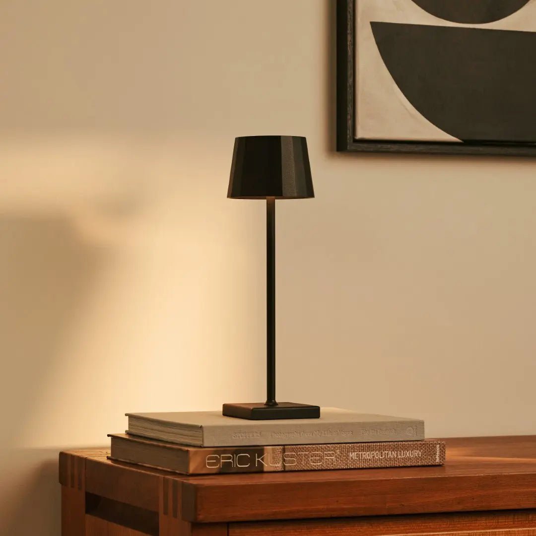 William Black wiederaufladbare Tischlampe | 120-Stunden-Akku und dimmbar – Bild 10