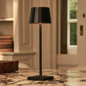 William Black wiederaufladbare Tischlampe | 120-Stunden-Akku und dimmbar