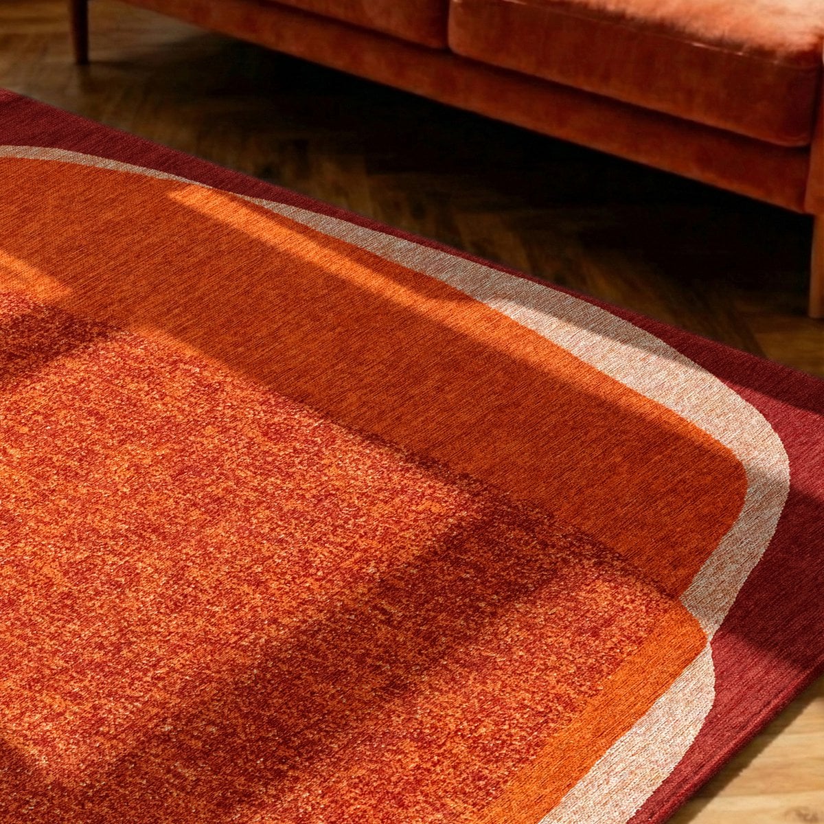 Wohnzimmer Teppich Kurzflor | Weich, Strapazierfähig & Pflegeleicht – Bild 2