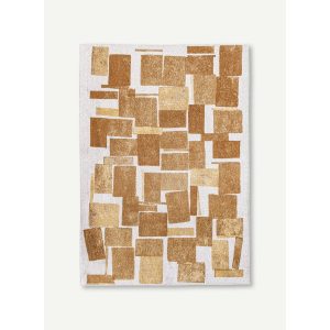Öko-Teppich – Nuggets – Teppich Gold
