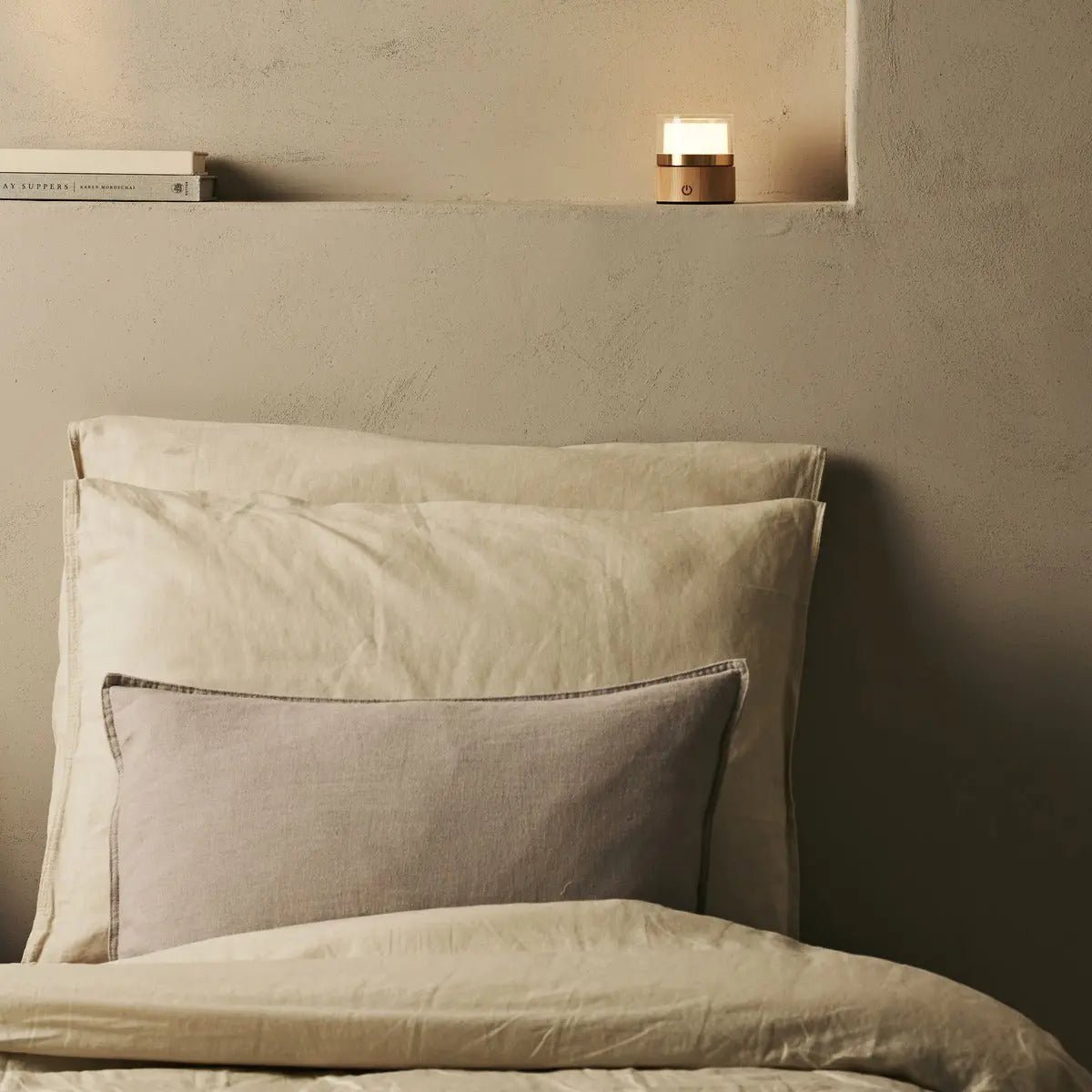 Leo Hellbraune kabellose wiederaufladbare Lampe | Kompakt, dimmbar und über USB wiederaufladbar – Bild 3