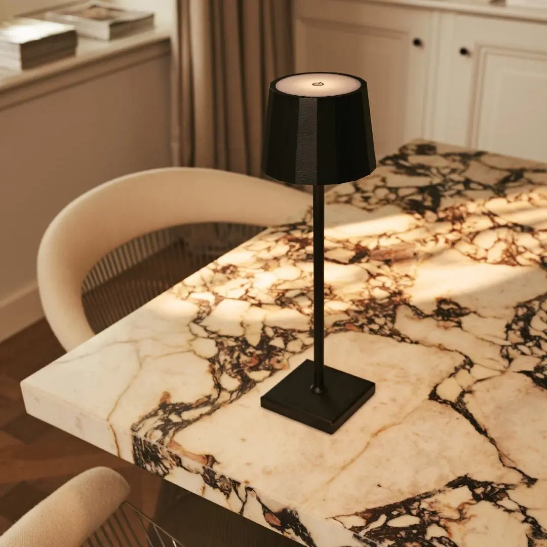 William Black wiederaufladbare Tischlampe | 120-Stunden-Akku und dimmbar – Bild 6